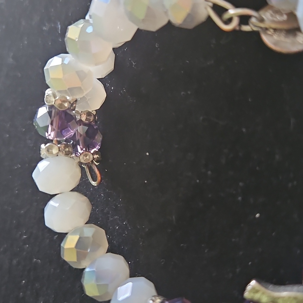 Alex and Ani double wrap beaded bird Bracelet - Picture 4 of 7